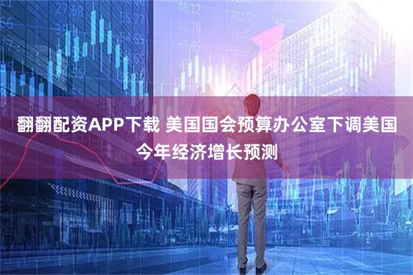 翻翻配资APP下载 美国国会预算办公室下调美国今年经济增长预测