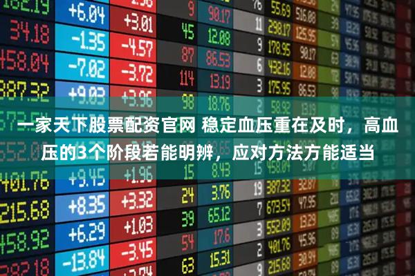 一家天下股票配资官网 稳定血压重在及时，高血压的3个阶段若能明辨，应对方法方能适当